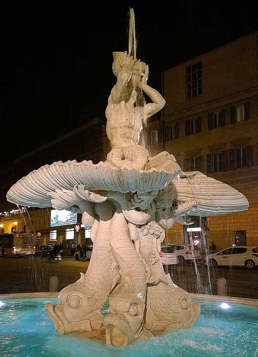 David Macchi  Фонтан Тритона (Fontana del Tritone) CC BY-NC-ND