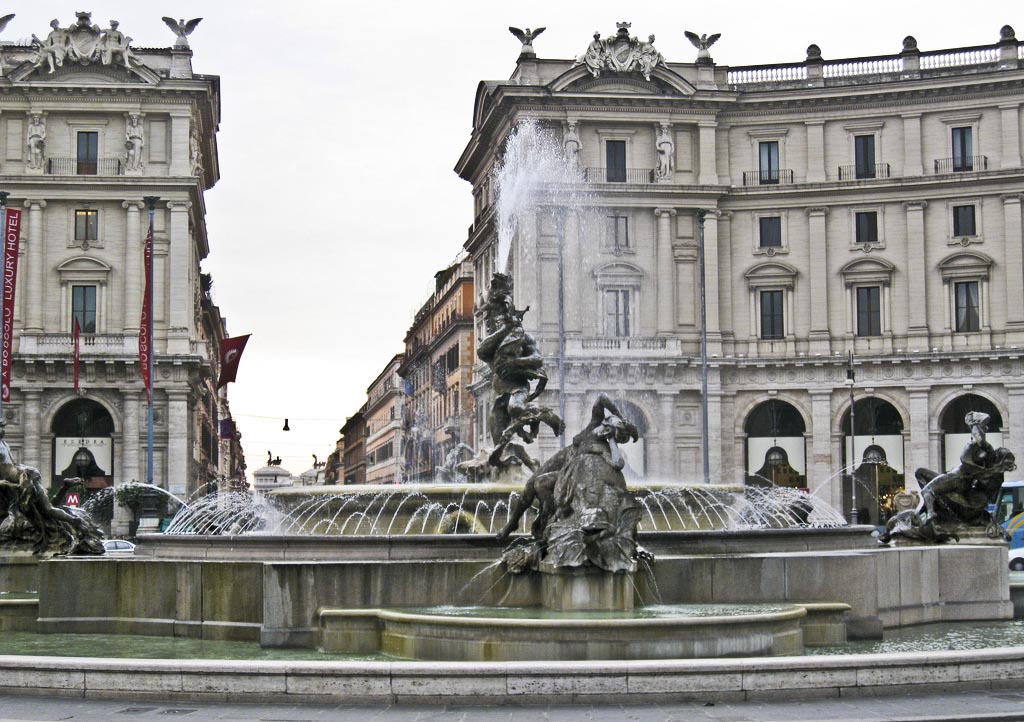 Автор фотографии: Марк Климент "Фонтан Наяд" – Римские фонтаны Лицензия CC 