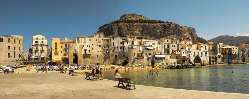 Лучшие курорты Сицилии  Cefalù, Miguel Virkkunen Carvalho, CC BY