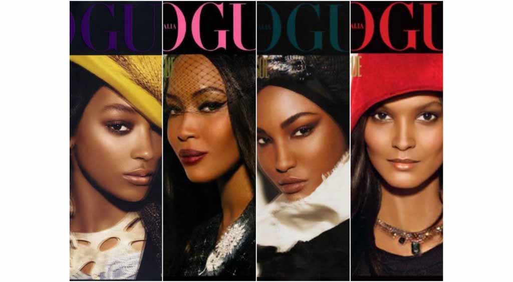Vogue Italia black issue