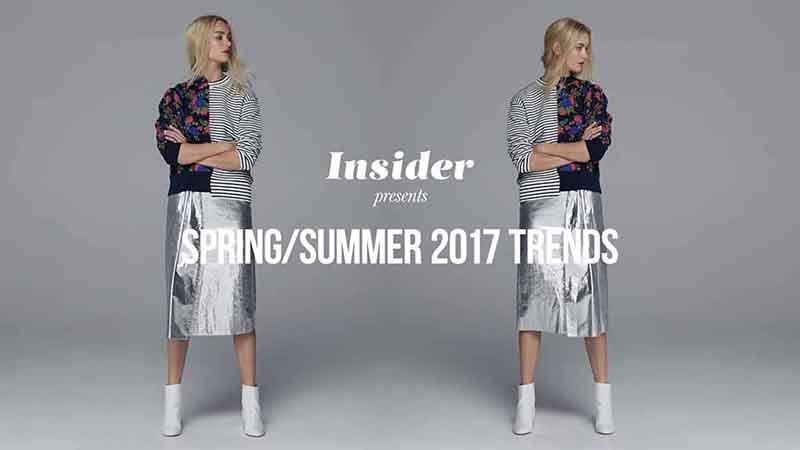Модные тренды в одежде весна-лето 2017