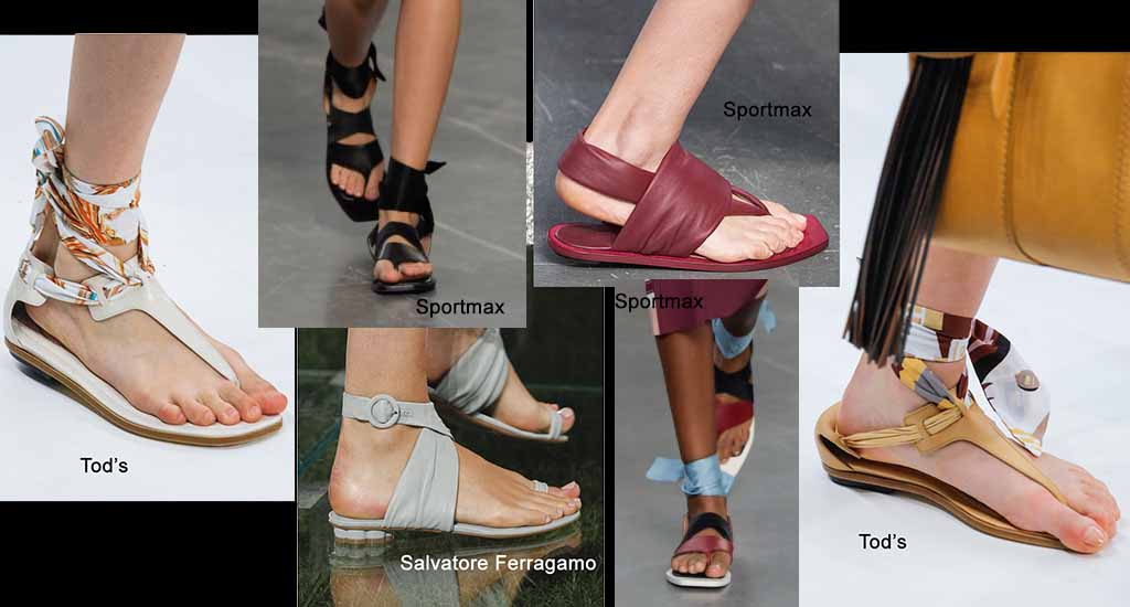 Модные тренды весна лето 2018 года: сандалии